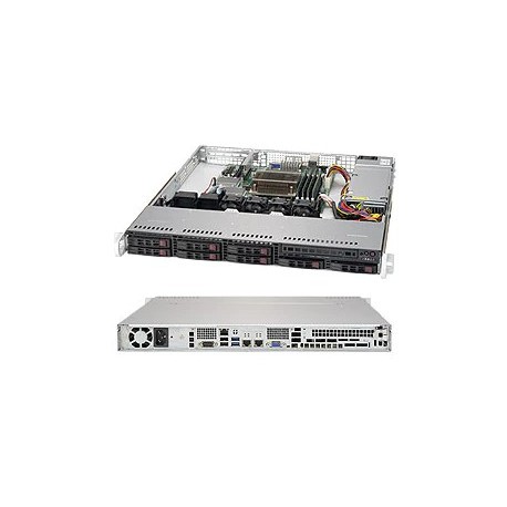Supermicro SuperServer SYS-1019S-MC0T 1U Intel Xeon E3-1200 v5/v6 Server