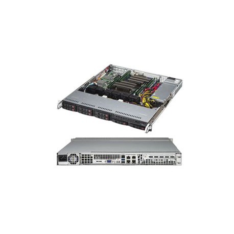Supermicro Superserver SYS-1028R-MCT – Dual Xeon E5, 1U Rack Server, 8x Hot-Swap Bays