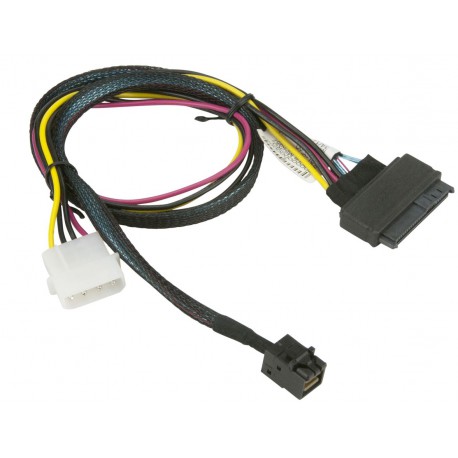 Kabel Supermicro MiniSAS HD SFF-8643 to U2. PCIE SFF-8639 CBL-SAST-0957