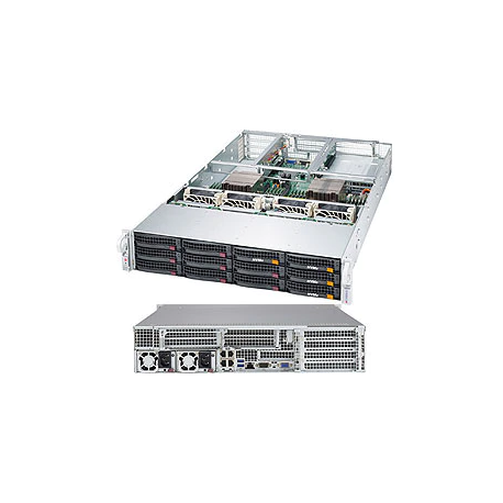 Supermicro SuperServer 2U SYS-6028U-E1CNRT+ - Dual Socket, 2U Rackmount Server