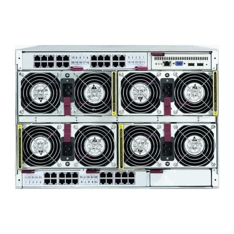 Supermicro SBE-720E-R90 – obudowa 7U, 40×2,5" hot-swap, 3000W, 80 Plus Titanium